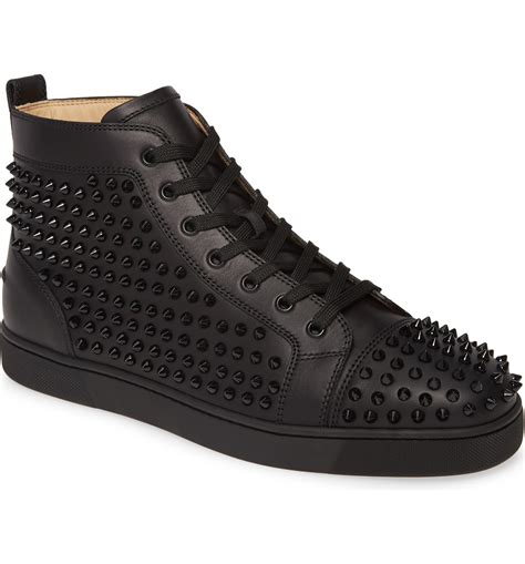 christian louboutin spiked sneakers.